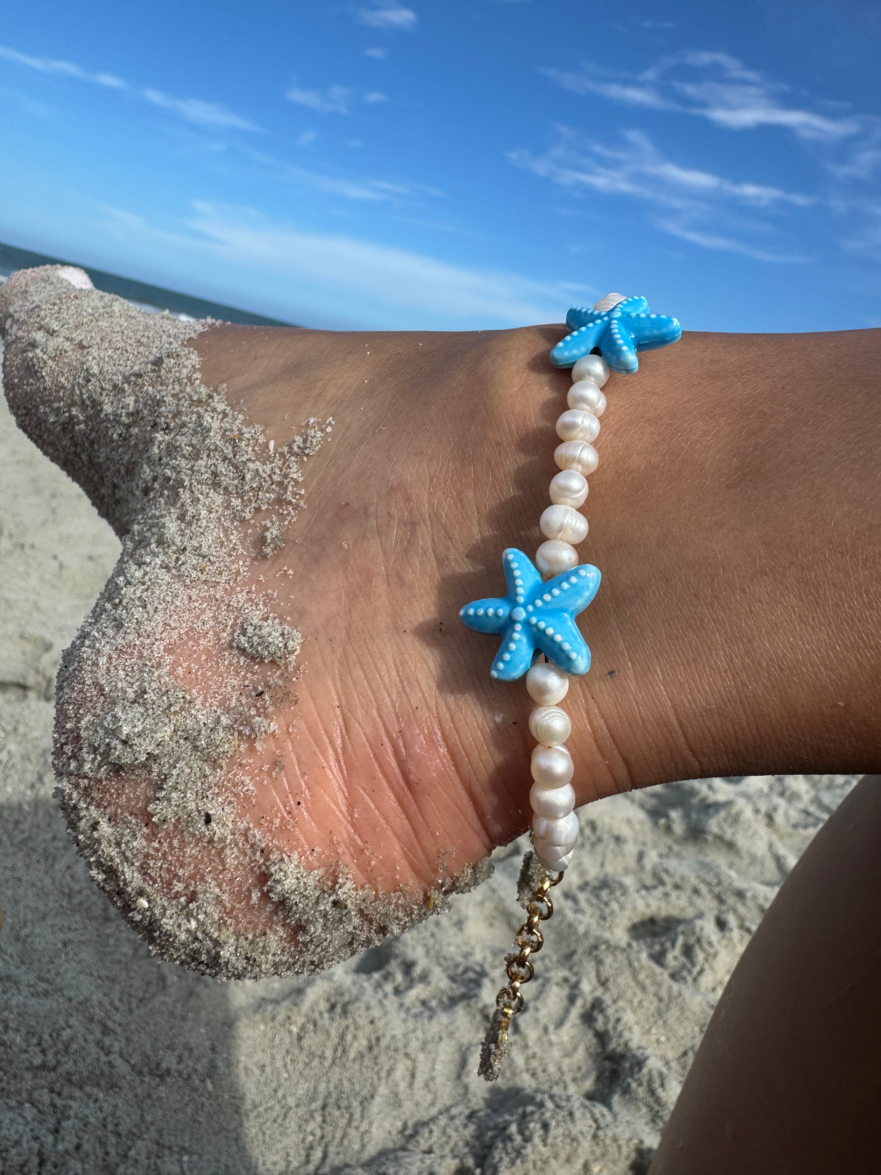PEARL SHORE ANKLET
