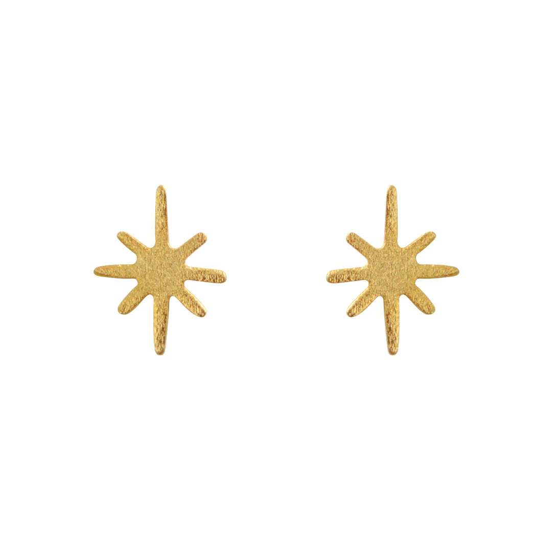 NORTH STAR STUD EARRINGS
