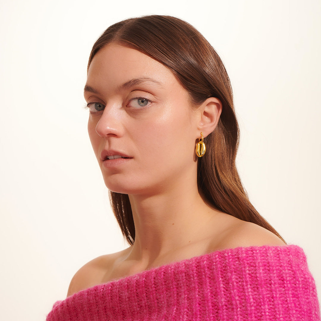 COFFEE BEAN EARRINGS
