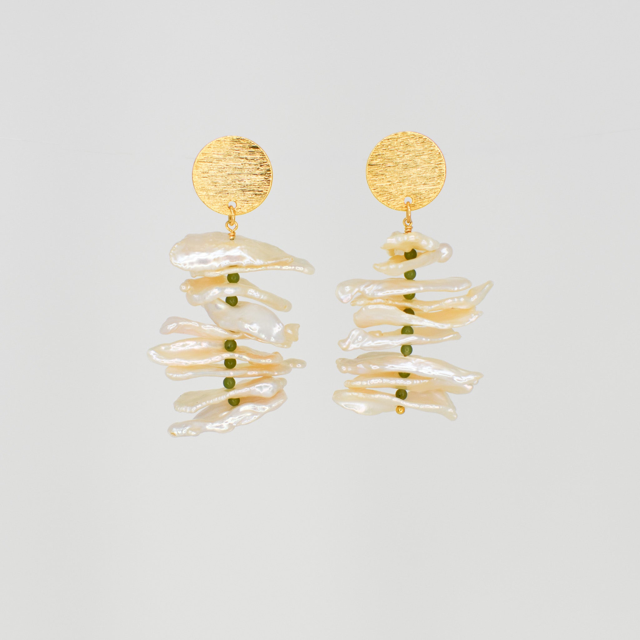 SHELBY PEARL CASCADE EARRINGS