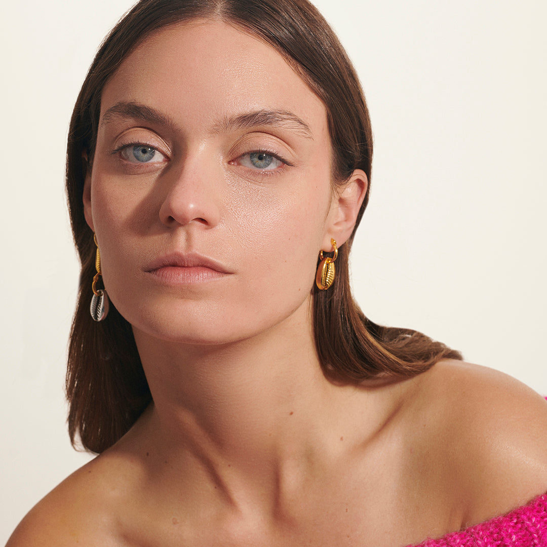 COFFEE BEAN EARRINGS