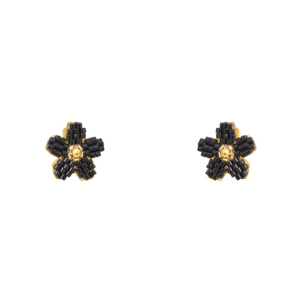 MIYUKI DAISY STUD EARRINGS