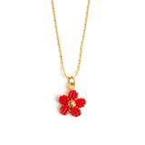 MIYUKI DAISY CHAIN NECKLACE